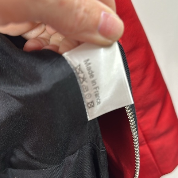 Andrew GN Red full zip long jacket size 42. - Picture 9 of 13